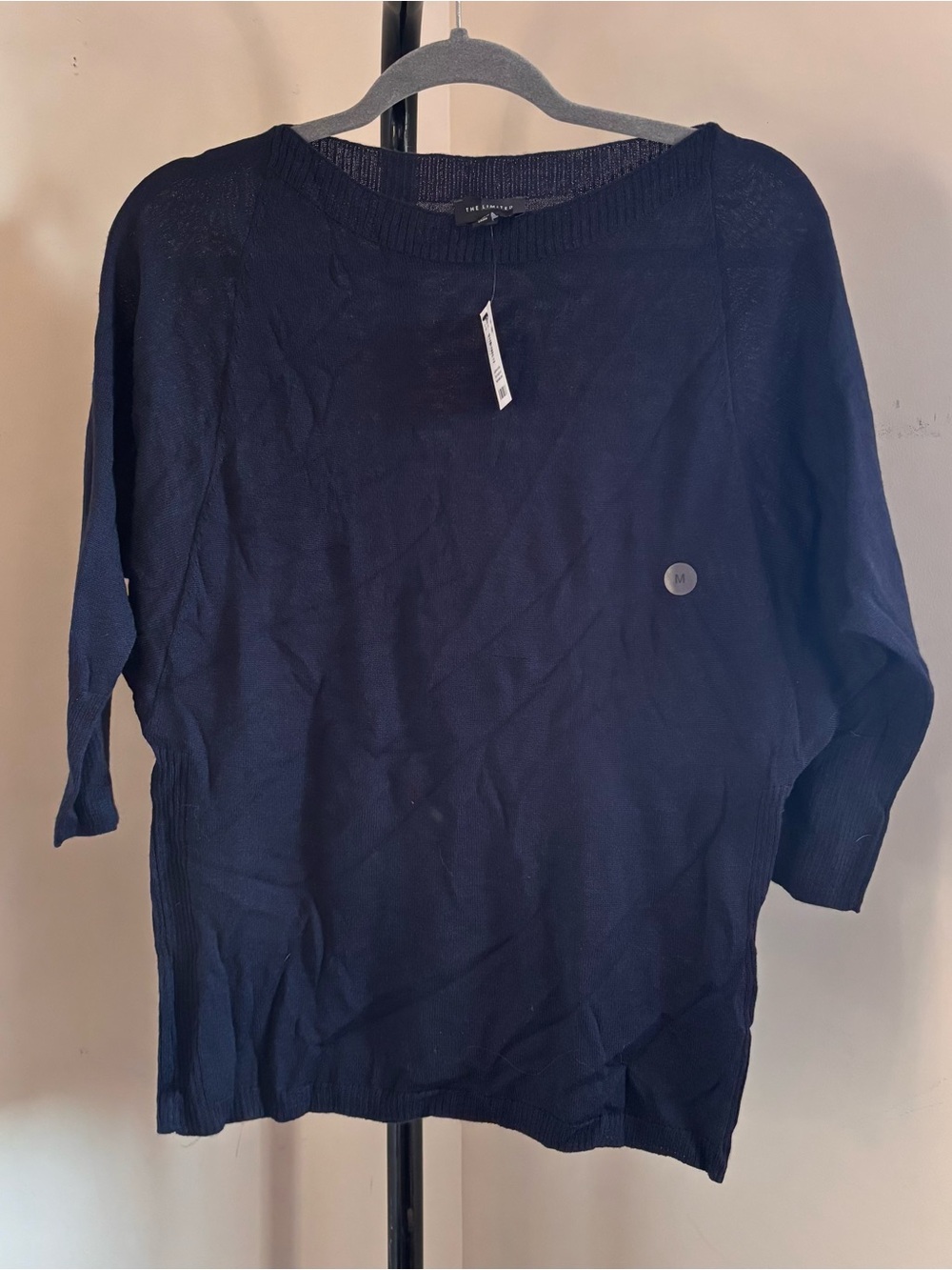 The Limited navy blue sweater
